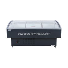 Supermercado comercial Freezer de nevera barata